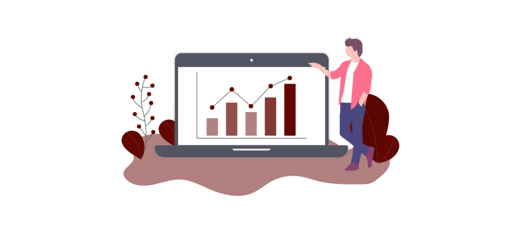 grafik steigender Graph