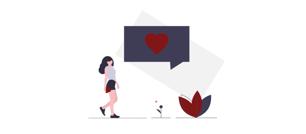 Grafik selbstliebe üben